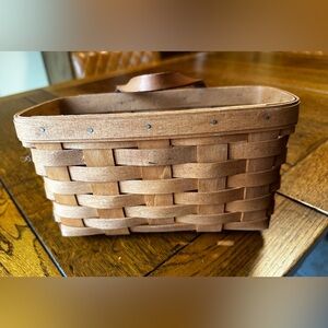 Longaberger Handwoven Key Basket 1993 USA
